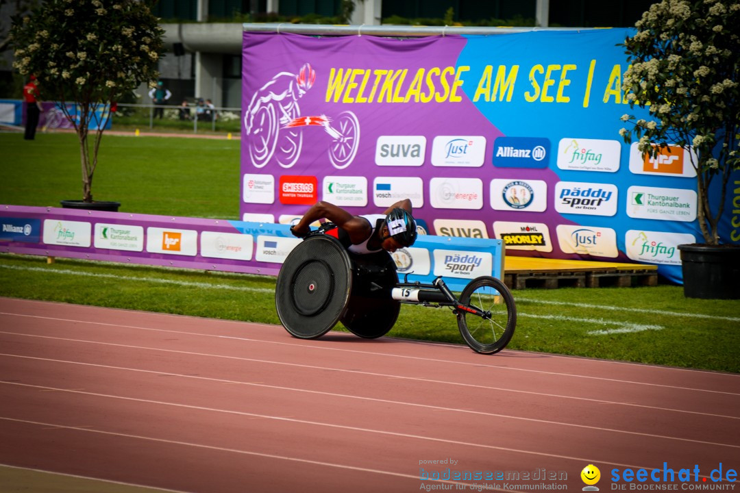 WELTKLASSE AM SEE Rollstuhl-Leichtathletik: Arbon am Bodensee, 20.05.2023