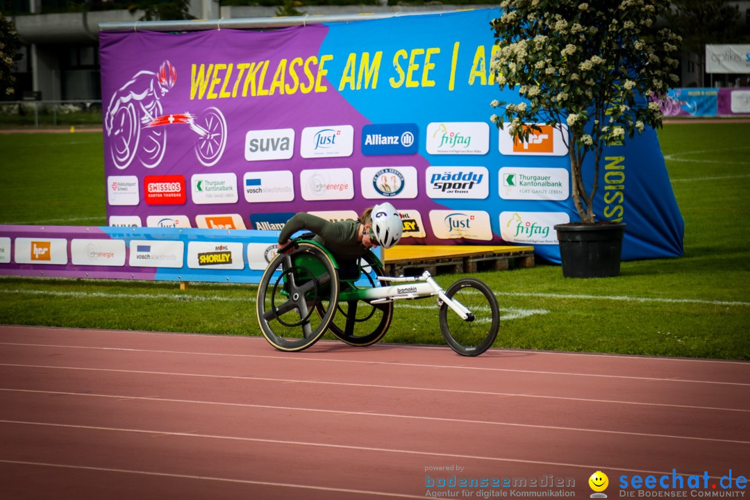 WELTKLASSE AM SEE Rollstuhl-Leichtathletik: Arbon am Bodensee, 20.05.2023