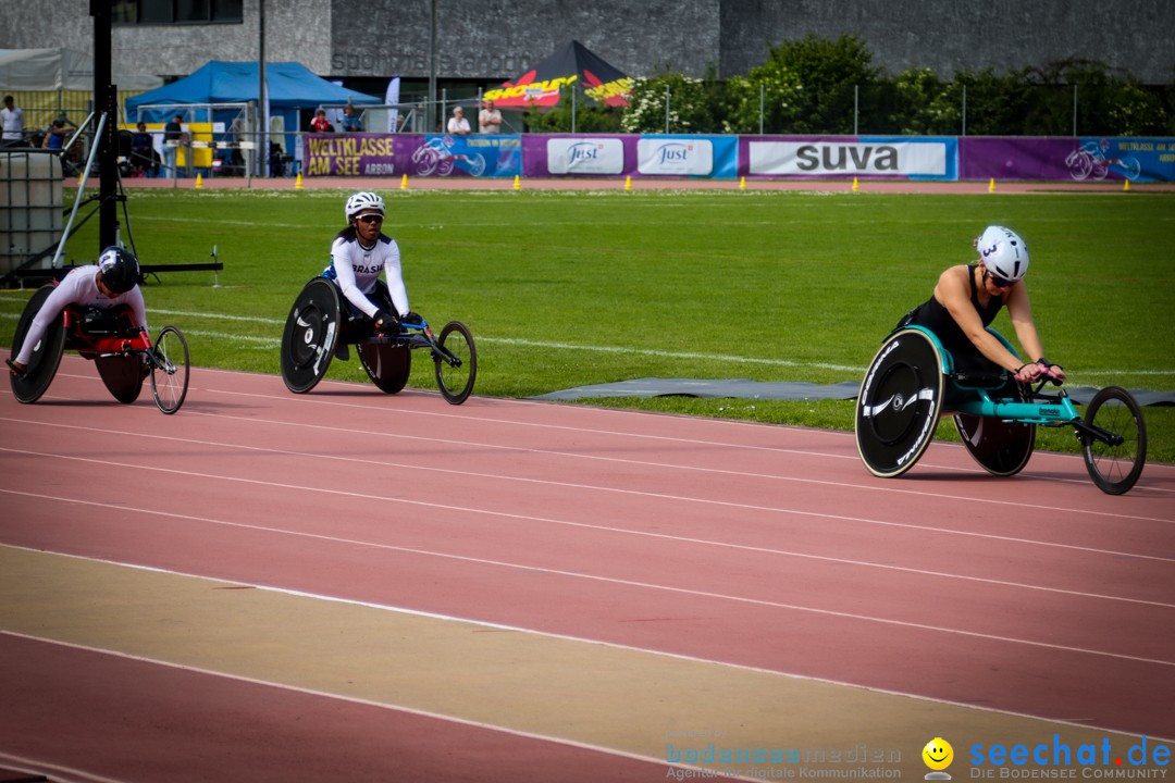 WELTKLASSE AM SEE Rollstuhl-Leichtathletik: Arbon am Bodensee, 20.05.2023