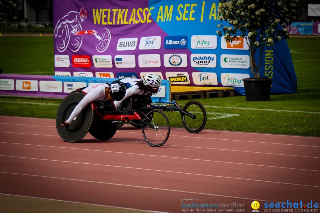 WELTKLASSE AM SEE Rollstuhl-Leichtathletik: Arbon am Bodensee, 20.05.2023