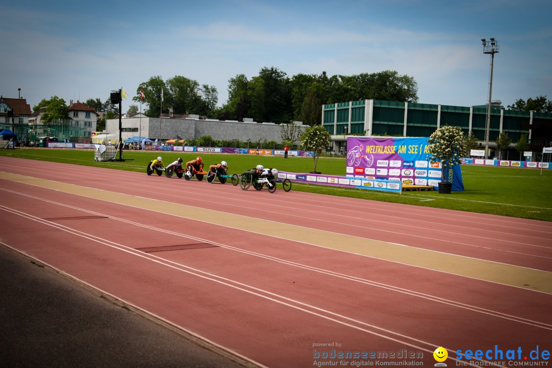 WELTKLASSE AM SEE Rollstuhl-Leichtathletik: Arbon am Bodensee, 20.05.2023