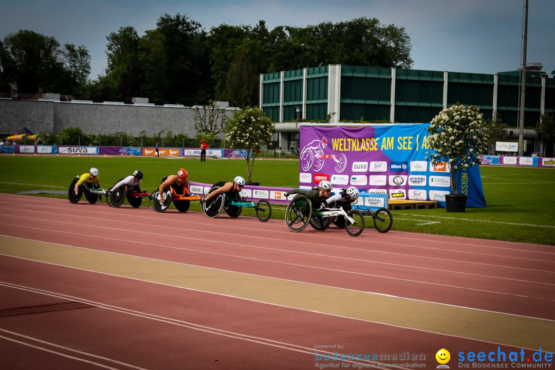 WELTKLASSE AM SEE Rollstuhl-Leichtathletik: Arbon am Bodensee, 20.05.2023