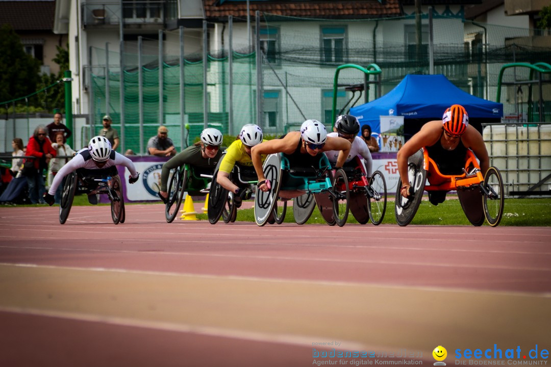 WELTKLASSE AM SEE Rollstuhl-Leichtathletik: Arbon am Bodensee, 20.05.2023