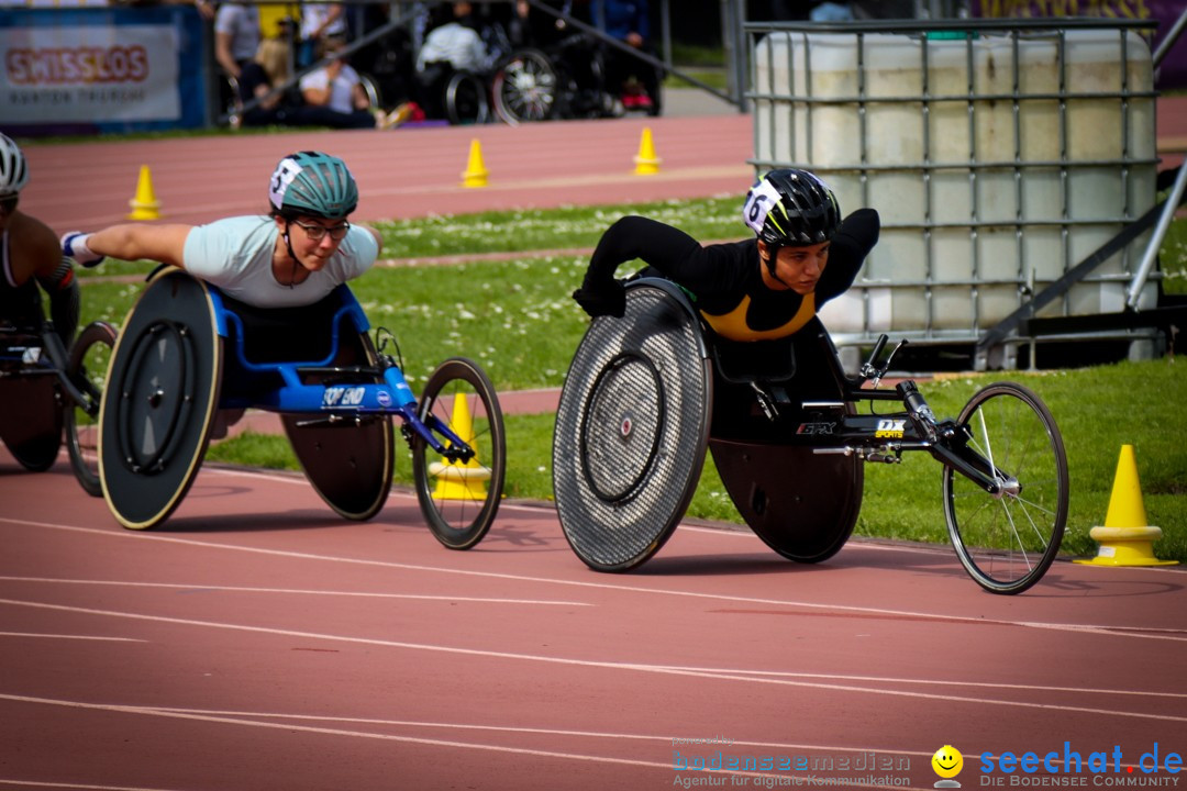 WELTKLASSE AM SEE Rollstuhl-Leichtathletik: Arbon am Bodensee, 20.05.2023