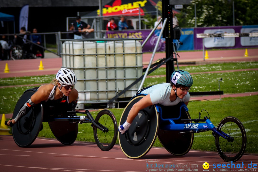 WELTKLASSE AM SEE Rollstuhl-Leichtathletik: Arbon am Bodensee, 20.05.2023