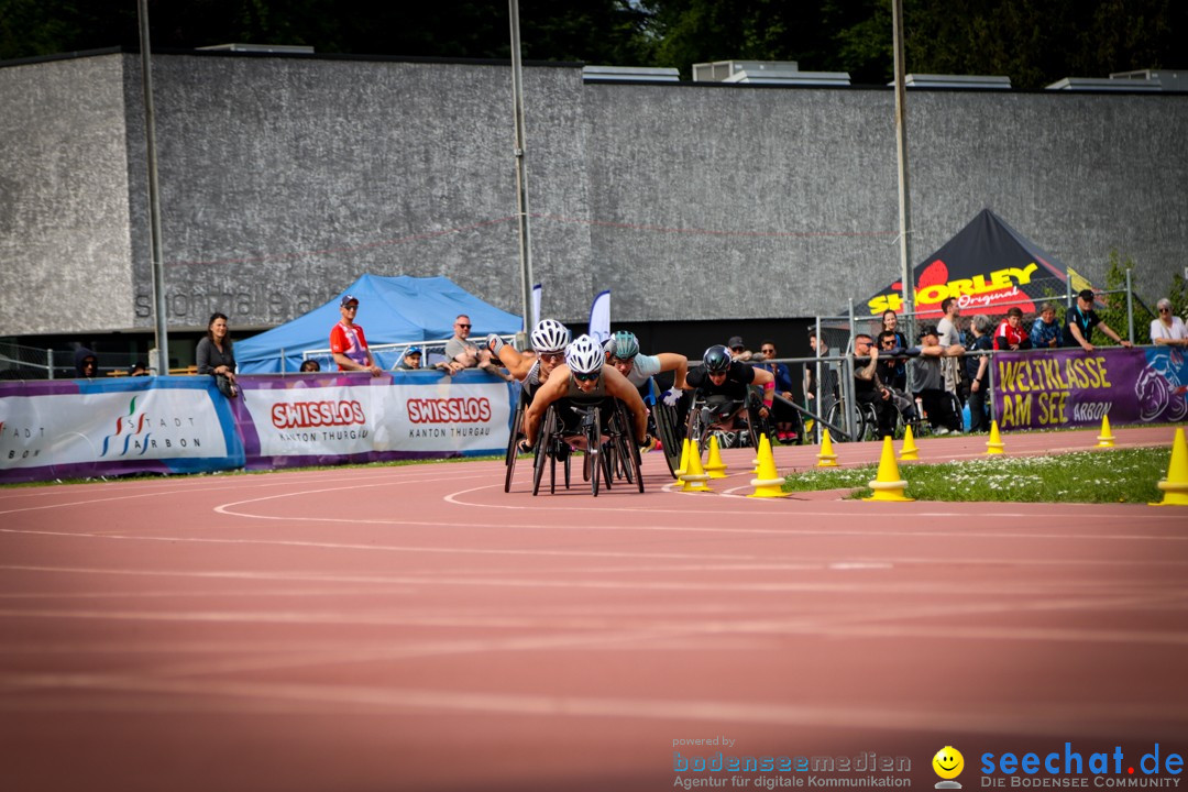 WELTKLASSE AM SEE Rollstuhl-Leichtathletik: Arbon am Bodensee, 20.05.2023