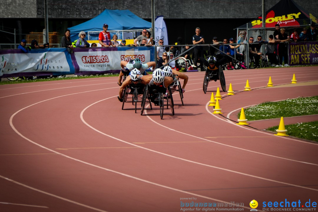 WELTKLASSE AM SEE Rollstuhl-Leichtathletik: Arbon am Bodensee, 20.05.2023