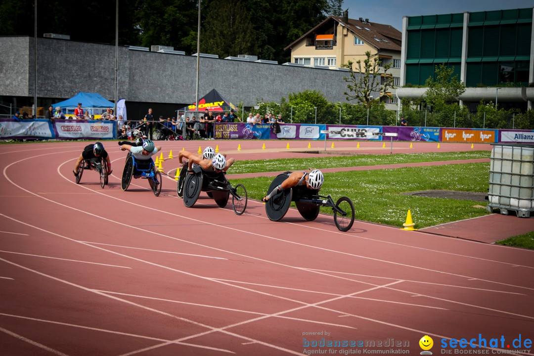 WELTKLASSE AM SEE Rollstuhl-Leichtathletik: Arbon am Bodensee, 20.05.2023