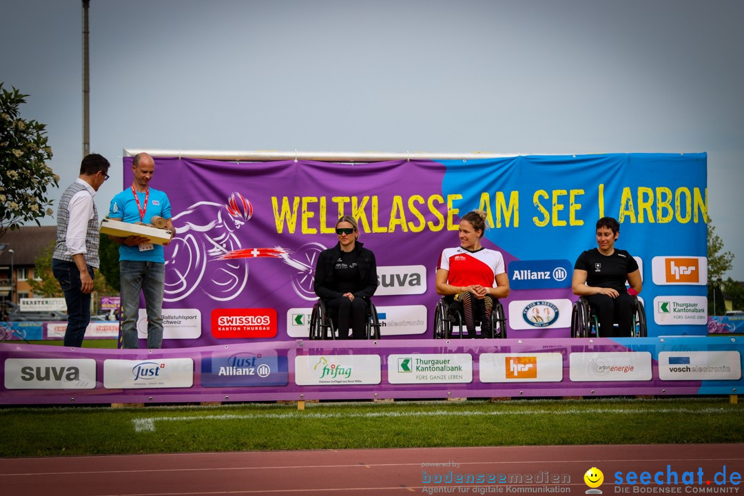 WELTKLASSE AM SEE Rollstuhl-Leichtathletik: Arbon am Bodensee, 20.05.2023