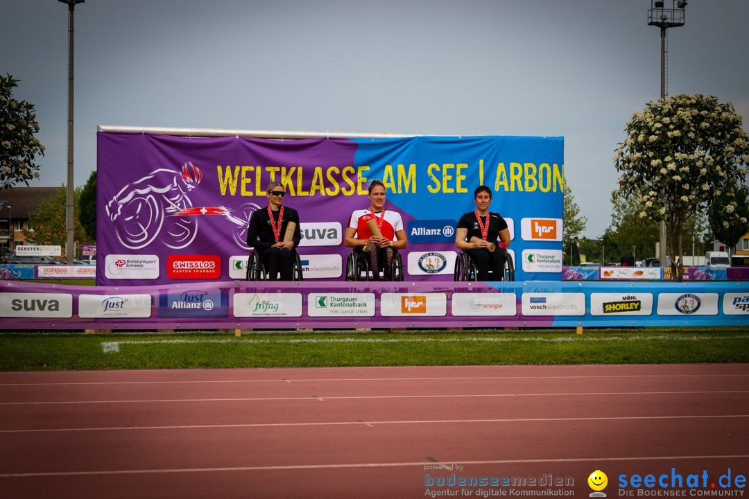 WELTKLASSE AM SEE Rollstuhl-Leichtathletik: Arbon am Bodensee, 20.05.2023