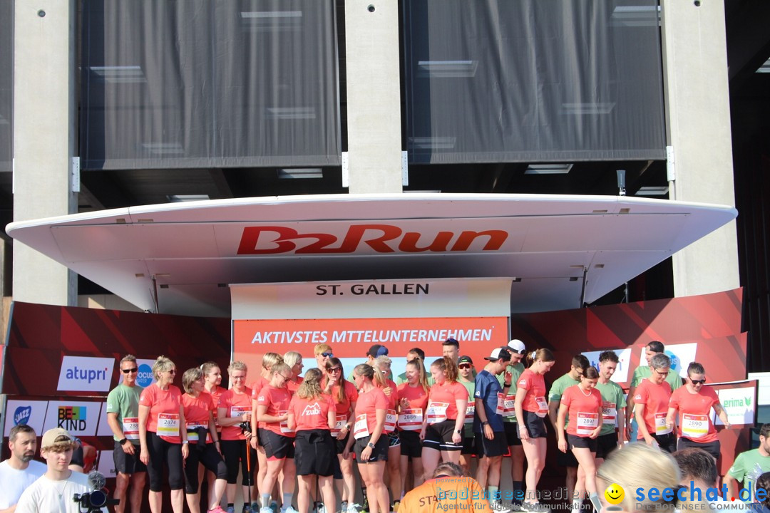 B2Run Schweizer Firmenlauf: St. Gallen, 05.06.2023