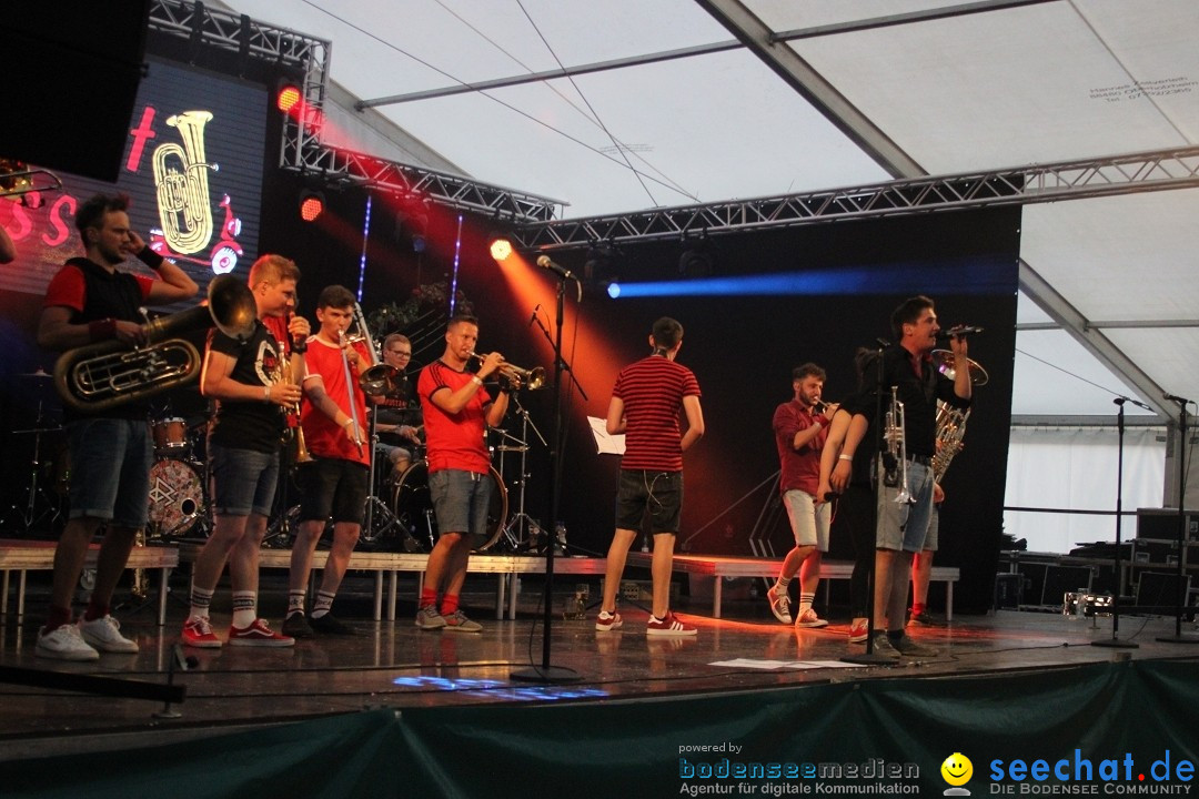 BRASSPARTY: 2-Takt-Brass, DIE BRASSERIE, JRH: Fleischwangen, 10.06.2023