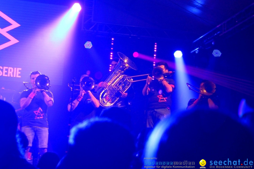 BRASSPARTY: 2-Takt-Brass, DIE BRASSERIE, JRH: Fleischwangen, 10.06.2023