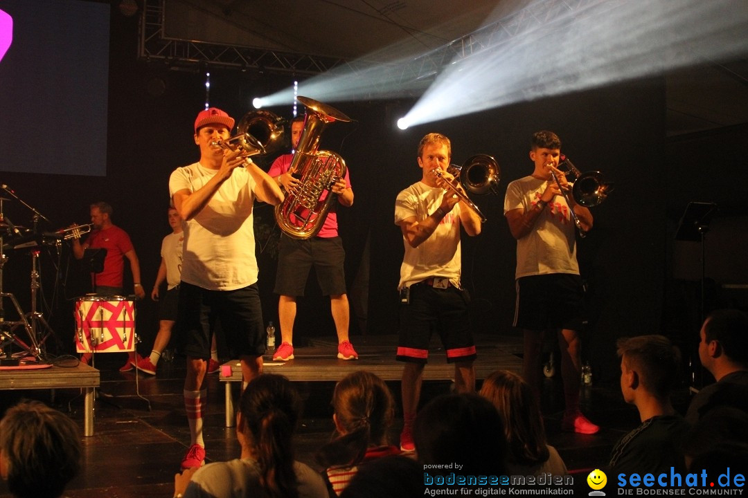 BRASSPARTY: 2-Takt-Brass, DIE BRASSERIE, JRH: Fleischwangen, 10.06.2023