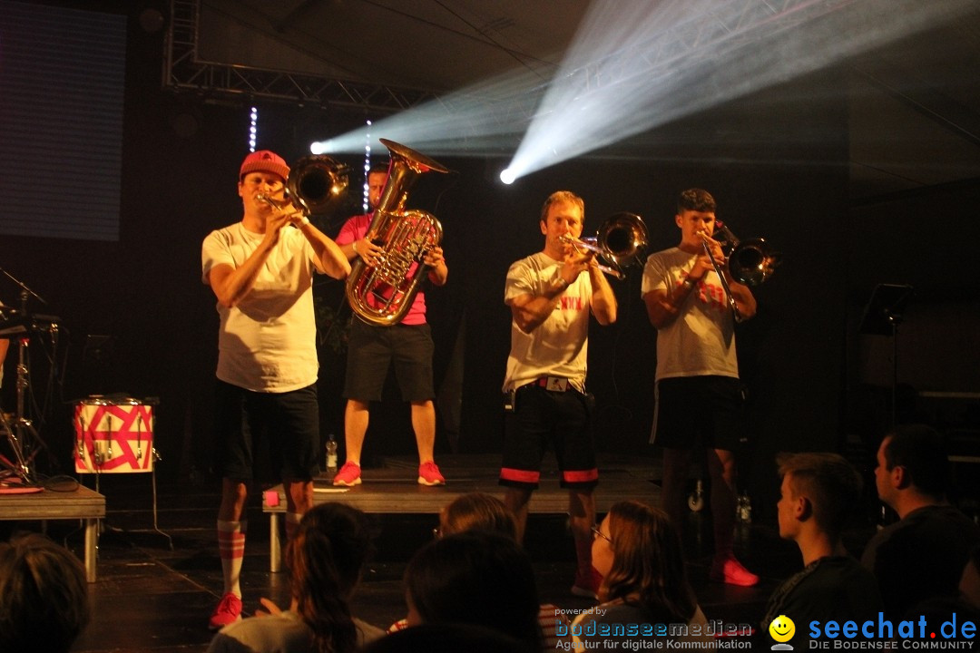 BRASSPARTY: 2-Takt-Brass, DIE BRASSERIE, JRH: Fleischwangen, 10.06.2023