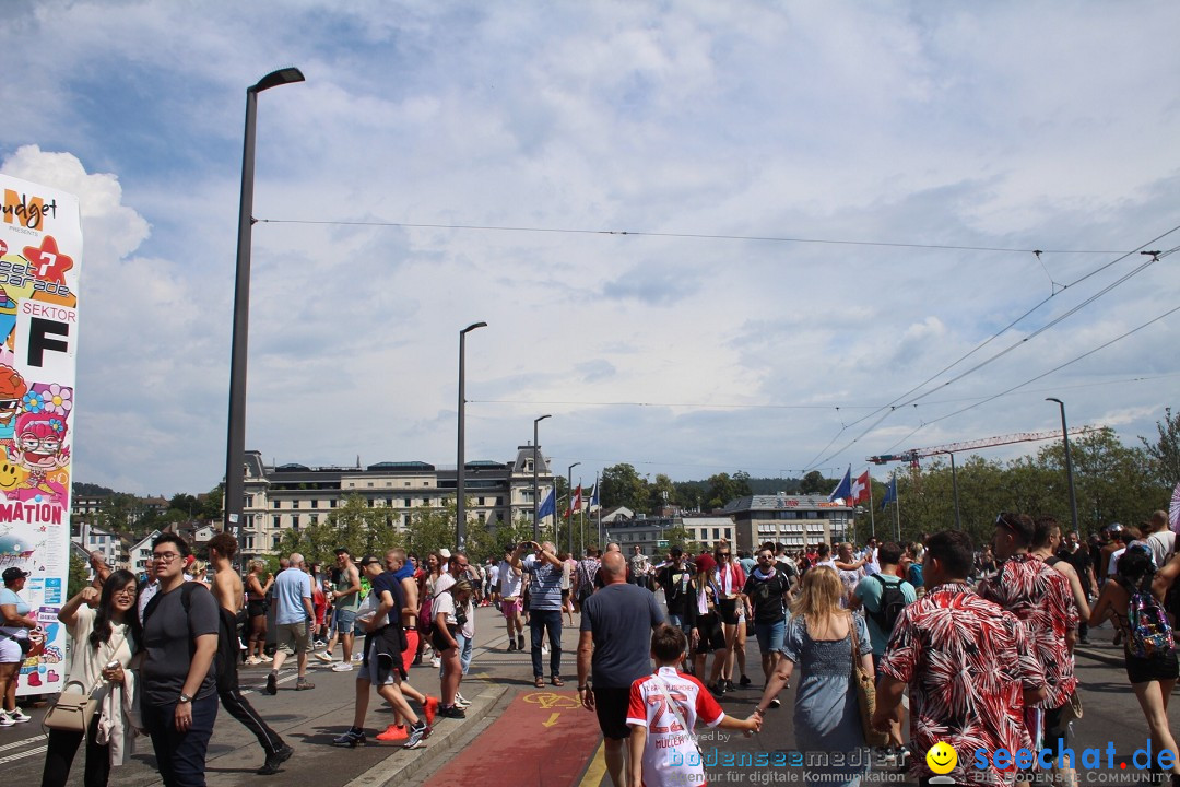 30 Jahre Street Parade - Motto: I WISH: Zuerich, 12.08.2023