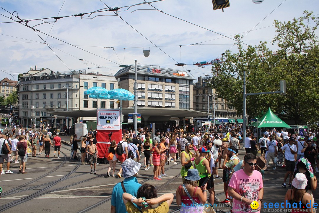 30 Jahre Street Parade - Motto: I WISH: Zuerich, 12.08.2023