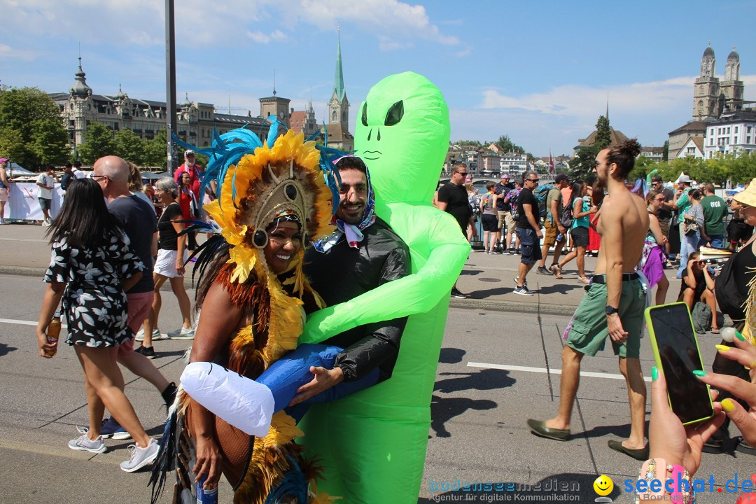 30 Jahre Street Parade - Motto: I WISH: Zuerich, 12.08.2023