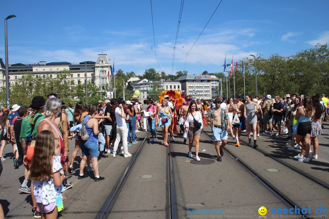 30 Jahre Street Parade - Motto: I WISH: Zuerich, 12.08.2023