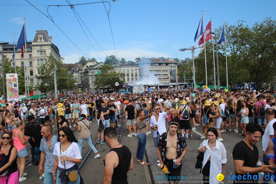 30 Jahre Street Parade - Motto: I WISH: Zuerich, 12.08.2023