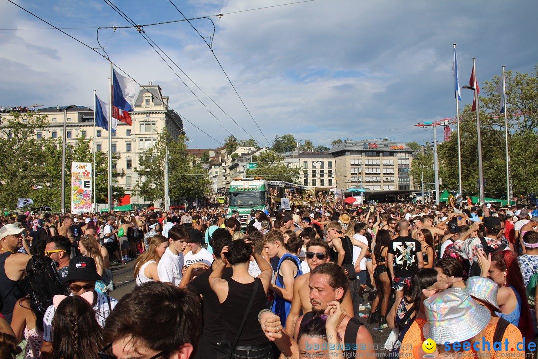 30 Jahre Street Parade - Motto: I WISH: Zuerich, 12.08.2023