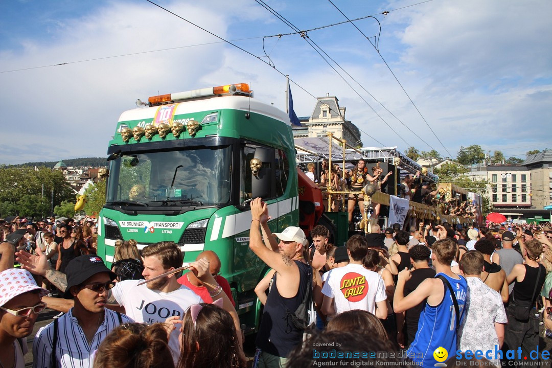 30 Jahre Street Parade - Motto: I WISH: Zuerich, 12.08.2023