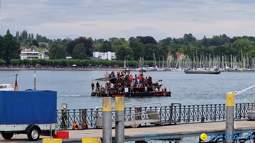 SEENACHTFEST mit Feuerwerk: Konstanz am Bodensee, 12.08.2023