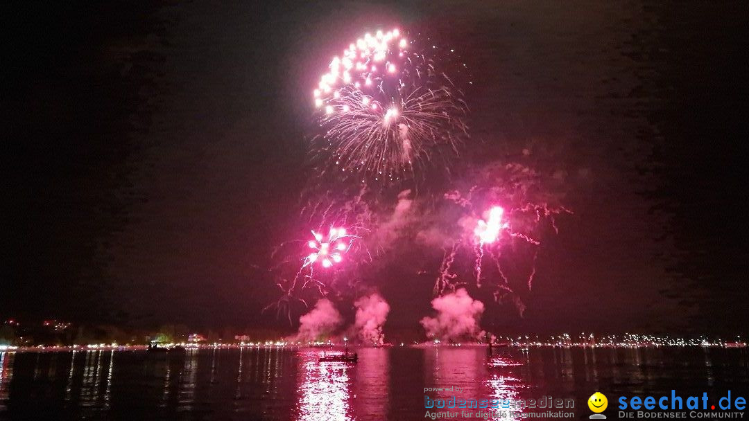 SEENACHTFEST mit Feuerwerk: Konstanz am Bodensee, 12.08.2023