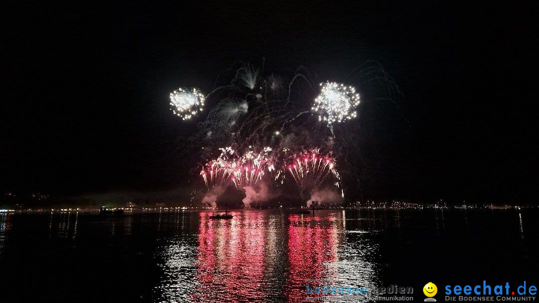 SEENACHTFEST mit Feuerwerk: Konstanz am Bodensee, 12.08.2023