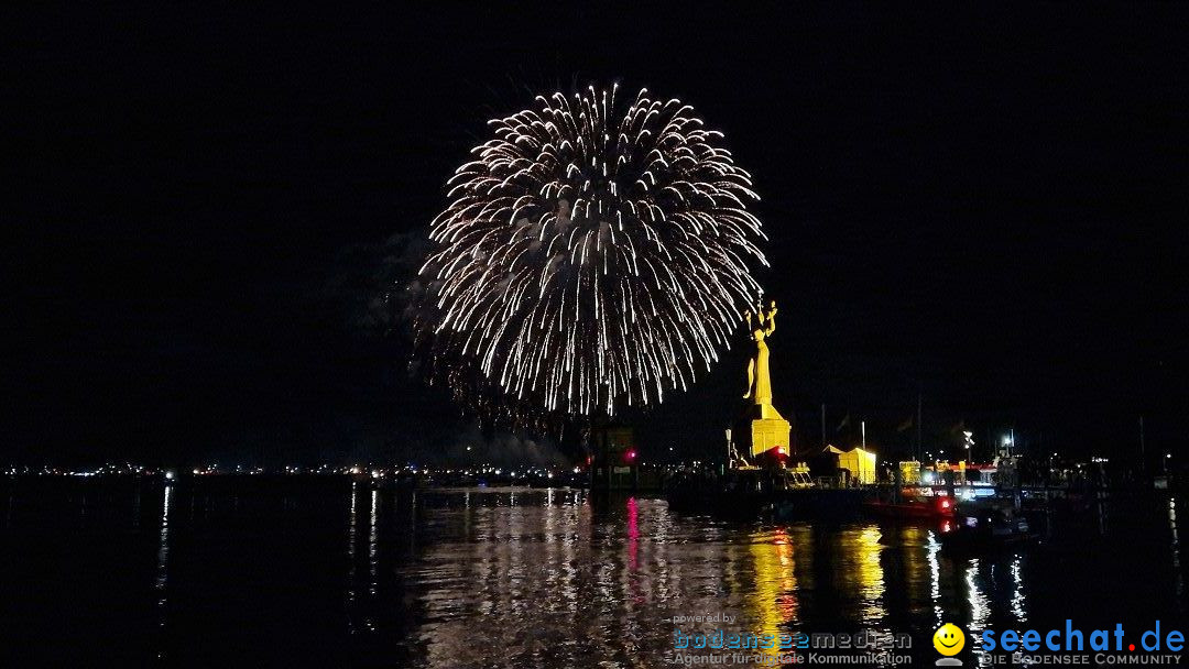 SEENACHTFEST mit Feuerwerk: Konstanz am Bodensee, 12.08.2023