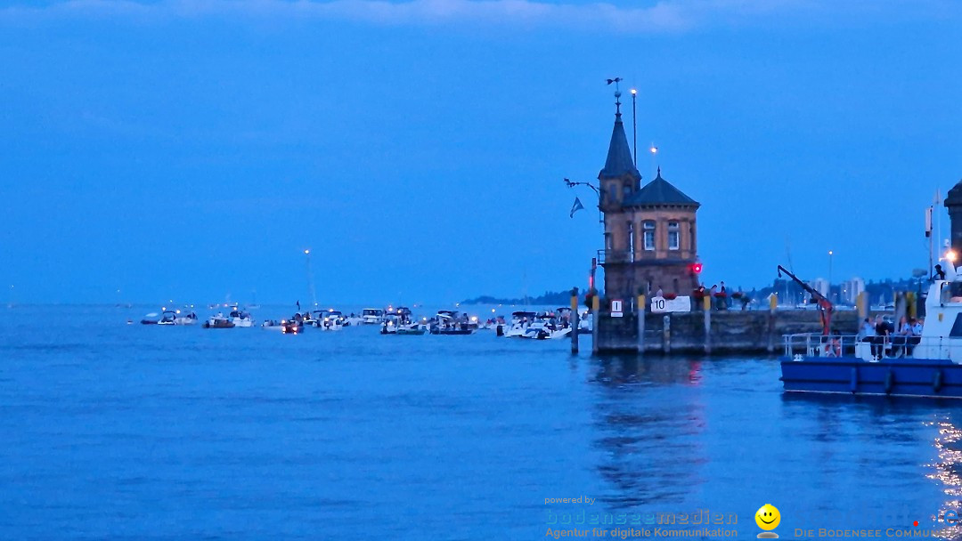 SEENACHTFEST mit Feuerwerk: Konstanz am Bodensee, 12.08.2023