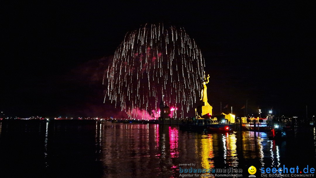 SEENACHTFEST mit Feuerwerk: Konstanz am Bodensee, 12.08.2023