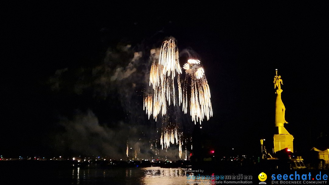 SEENACHTFEST mit Feuerwerk: Konstanz am Bodensee, 12.08.2023