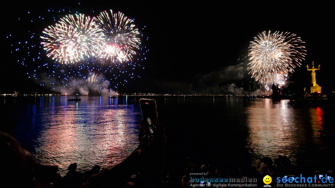 SEENACHTFEST mit Feuerwerk: Konstanz am Bodensee, 12.08.2023