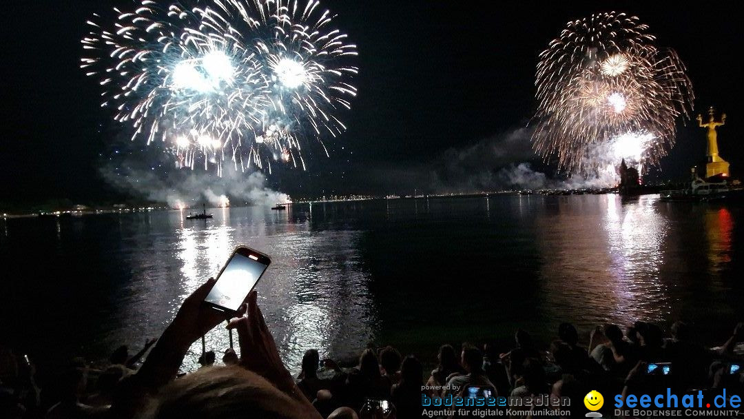 SEENACHTFEST mit Feuerwerk: Konstanz am Bodensee, 12.08.2023