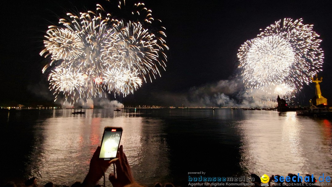 SEENACHTFEST mit Feuerwerk: Konstanz am Bodensee, 12.08.2023