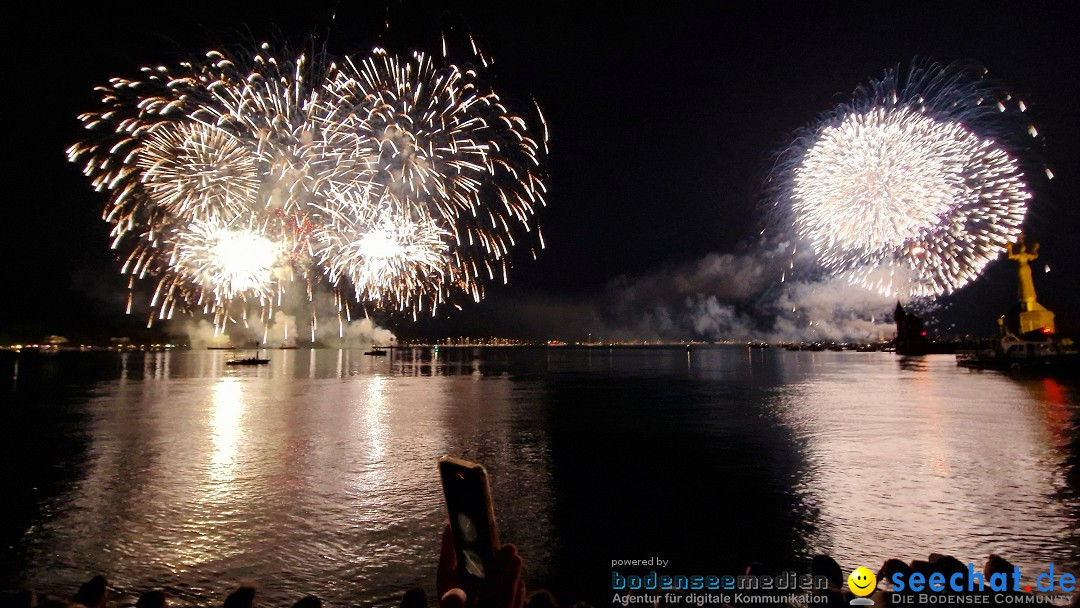 SEENACHTFEST mit Feuerwerk: Konstanz am Bodensee, 12.08.2023