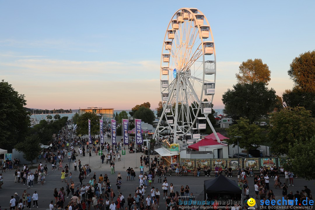 SEENACHTFEST mit Feuerwerk: Konstanz am Bodensee, 12.08.2023