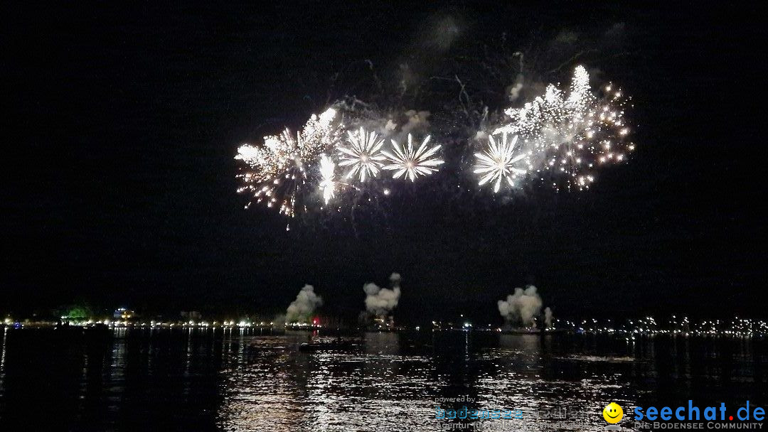 SEENACHTFEST mit Feuerwerk: Konstanz am Bodensee, 12.08.2023