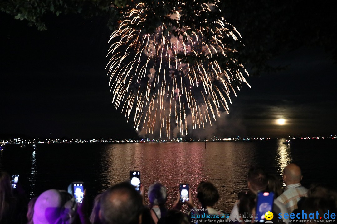 SEENACHTFEST mit Feuerwerk: Konstanz am Bodensee, 12.08.2023