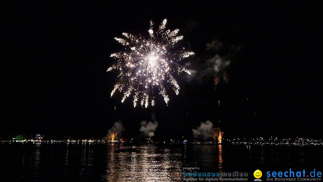 SEENACHTFEST mit Feuerwerk: Konstanz am Bodensee, 12.08.2023