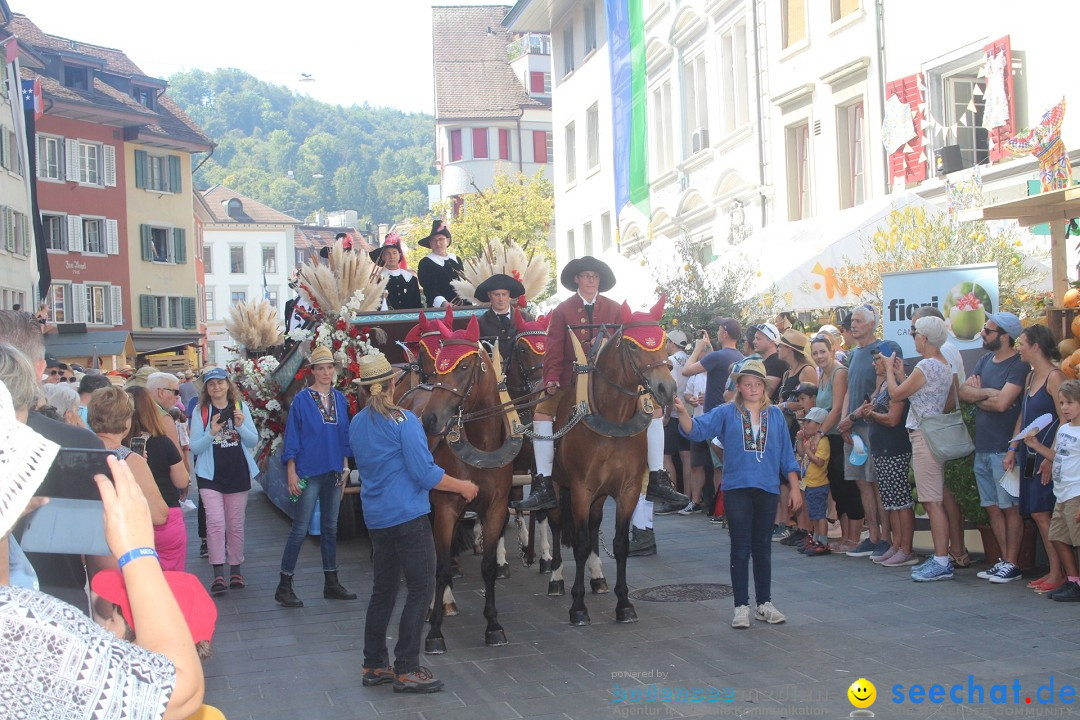 Badenfahrt 2023 in der Schweiz, Baden: 20.08.2023