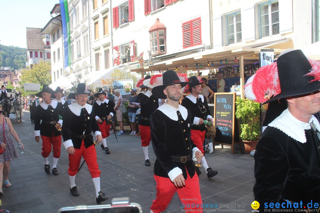 Badenfahrt 2023 in der Schweiz, Baden: 20.08.2023