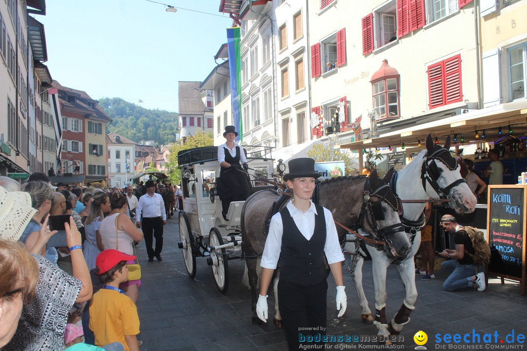 Badenfahrt 2023 in der Schweiz, Baden: 20.08.2023