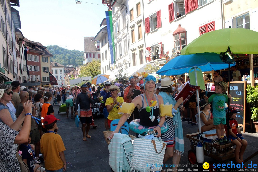 Badenfahrt 2023 in der Schweiz, Baden: 20.08.2023