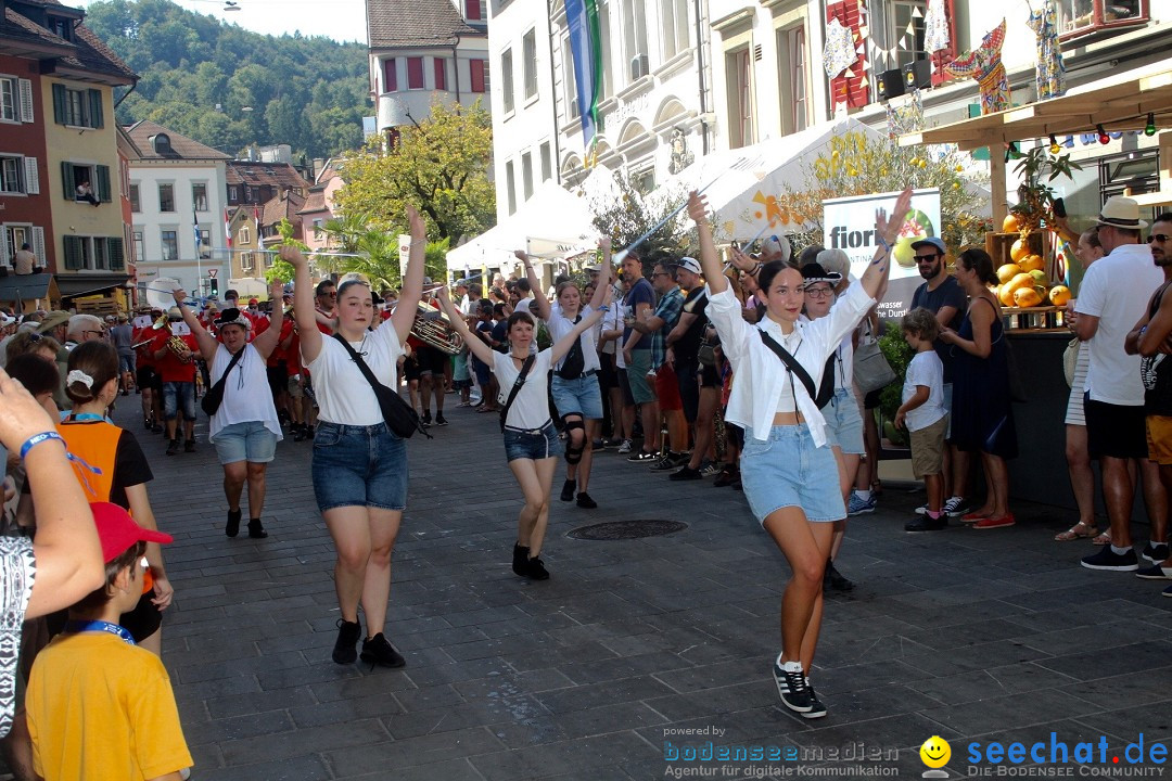 Badenfahrt 2023 in der Schweiz, Baden: 20.08.2023