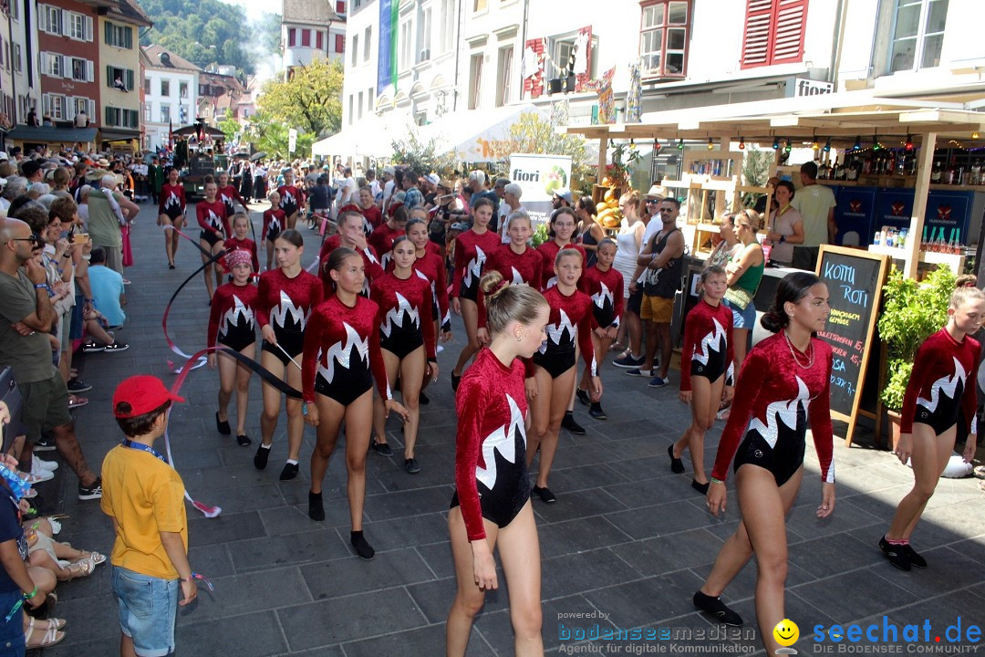 Badenfahrt 2023 in der Schweiz, Baden: 20.08.2023