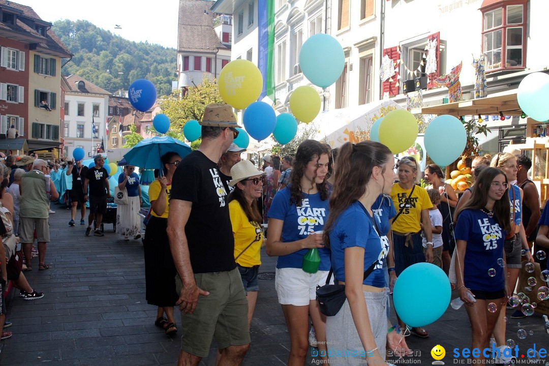 Badenfahrt 2023 in der Schweiz, Baden: 20.08.2023