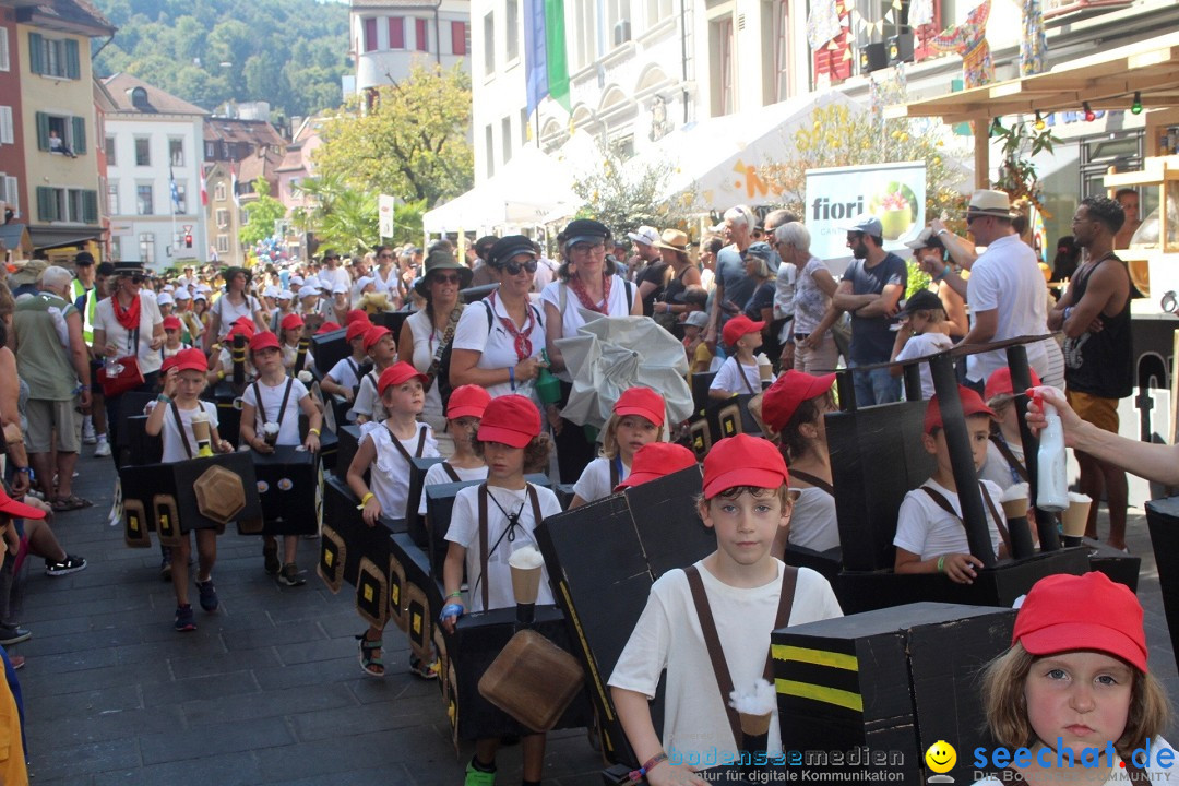 Badenfahrt 2023 in der Schweiz, Baden: 20.08.2023