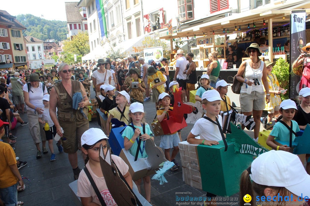 Badenfahrt 2023 in der Schweiz, Baden: 20.08.2023